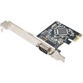 Syba Pcie 1X Db9 Port Serial Card, Moschip 9901 Chipset, w/ Low Profile SD-PEX15021